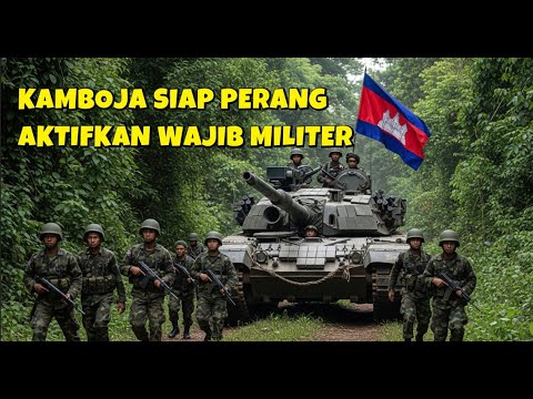 NYARIS PERANG DENGAN THAILAND, KAMBOJA KINI AKTIFKAN WAJIB MILITER BAGI SEMUA RAKYATNYA